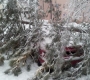 Škody po velikonoční sněhové nadílce